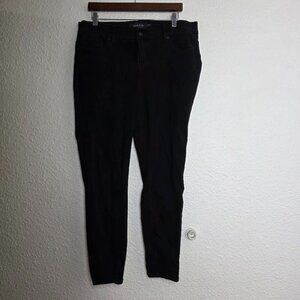 Torrid Bombshell Skinny Premium Stretch High-Rise Jean in Black Women's 16